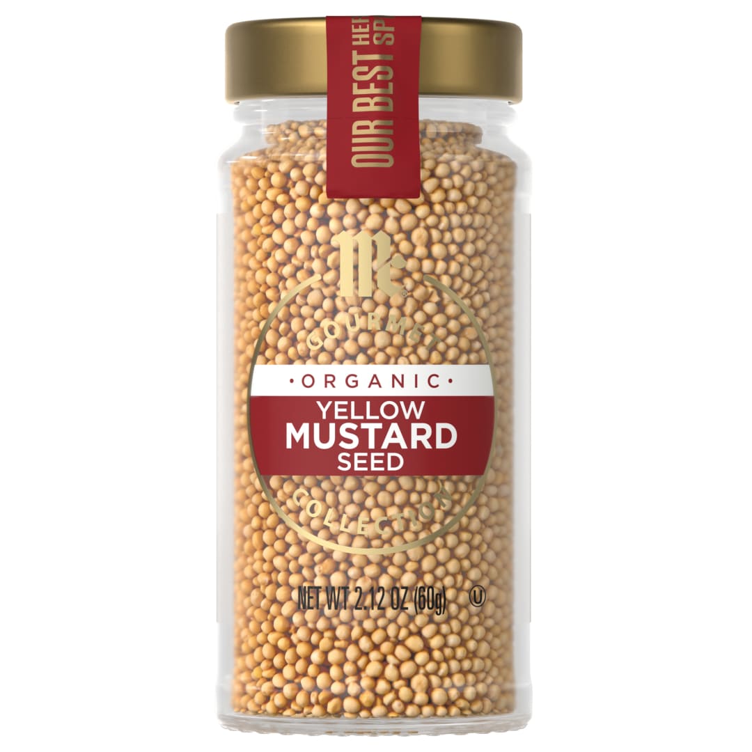 McCormick Gourmet™ Organic Yellow Mustard Seed, 2.12 oz
