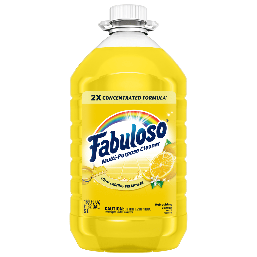 Fabuloso Multi-Purpose Cleaner, 2X Concentrated Formula, Refreshing Lemon Scent, 169 oz  (3 ct)
