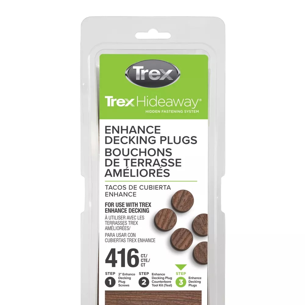 Trex Enhance®Decking and Fascia Plugs Cinnamon Cove - 416 count/pack