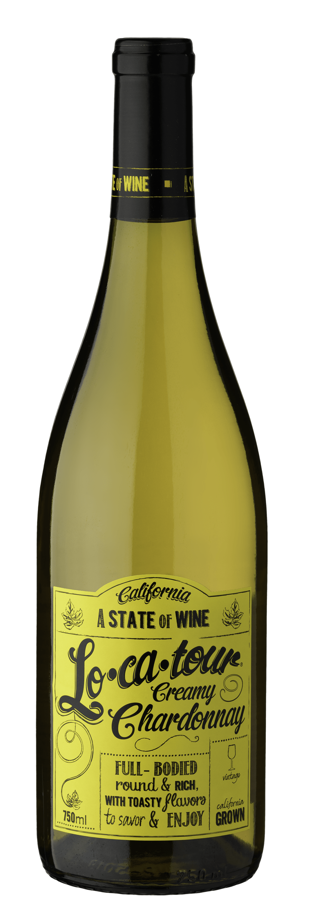 Locatour, Creamy Chardonnay, California, White Wine, 750ml