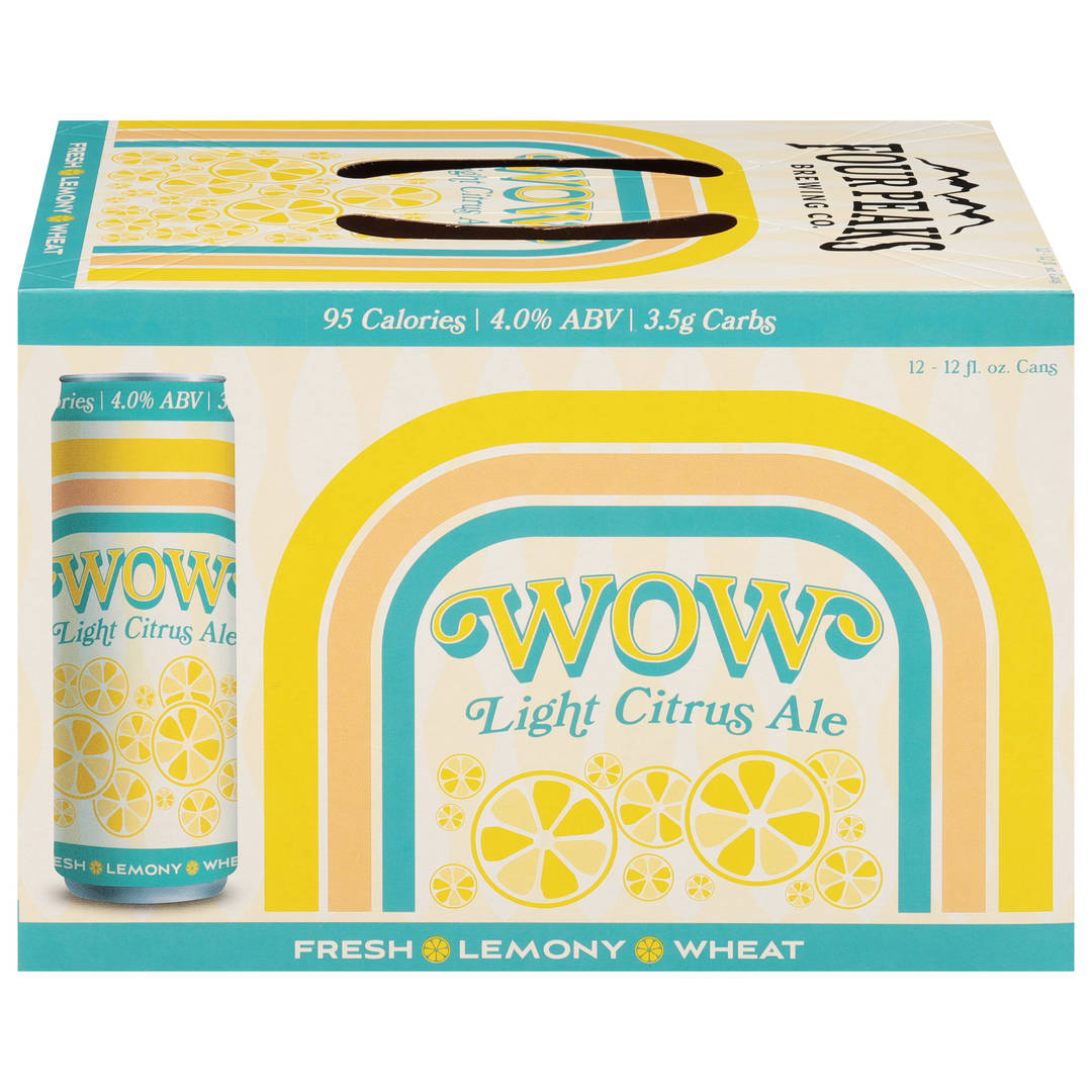 Four Peaks Brewing Co. Light Citrus Ale Wow Beer 12 - 12 fl oz Cans