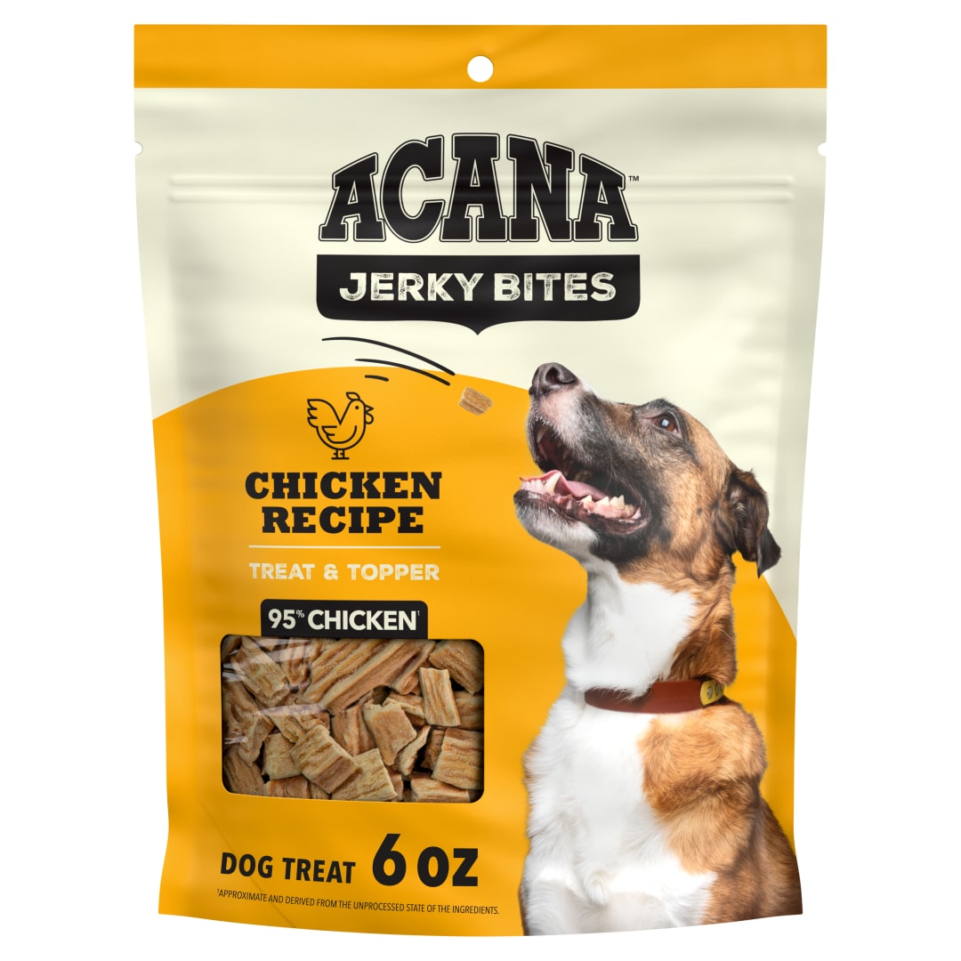 ACANA Jerky Bites Dog Treats Poultry Recipe