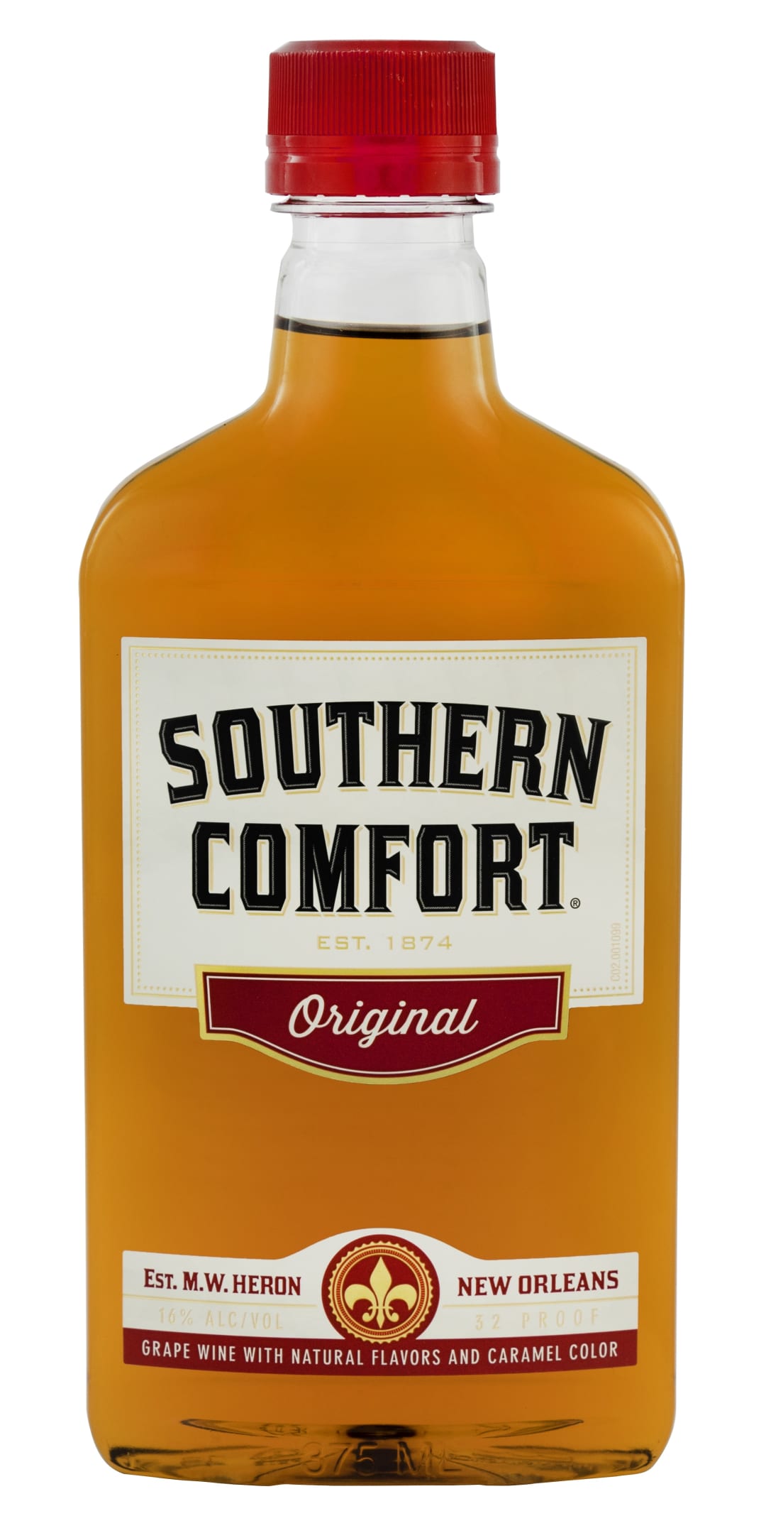 Southern Comfort Whiskey 375ml Plastic Bottle 32 Proof