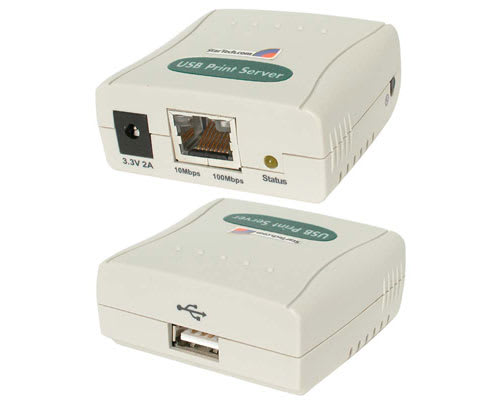 1 Port USB 10/100 Mbps Print Server