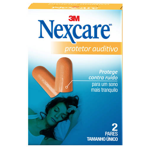 Protetor Auditivo de Espuma Nexcare™ , 2 Pares