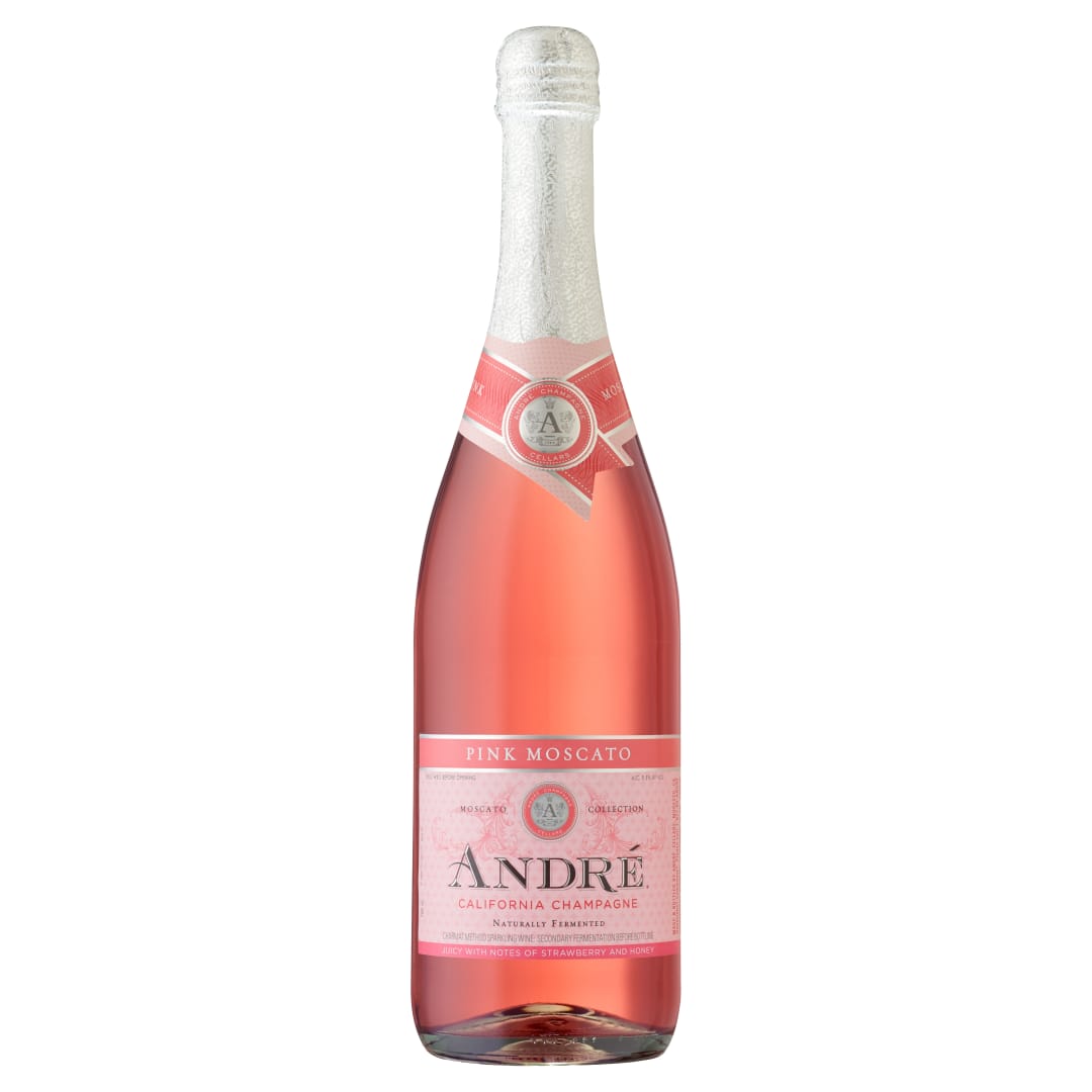 Andre Pink Moscato Champagne Sparkling Wine 750ml