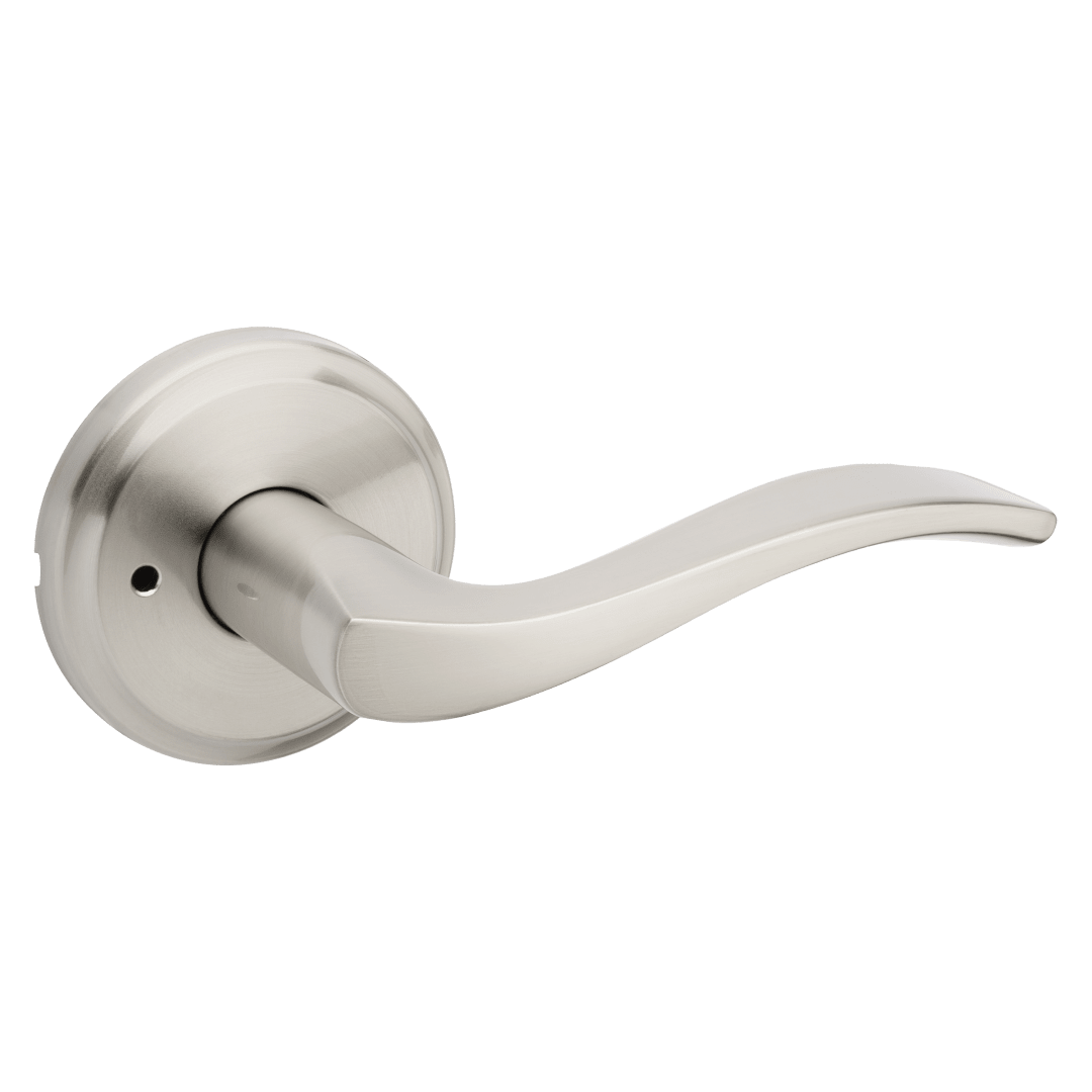 Sedona Bed/Bath Door Lever in Satin Nickel