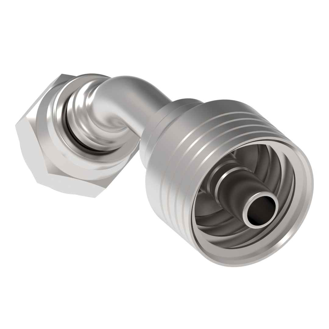 Aeroquip 1/2 Jis/bspp Female Sw 45d X 1/2 Hose 4w