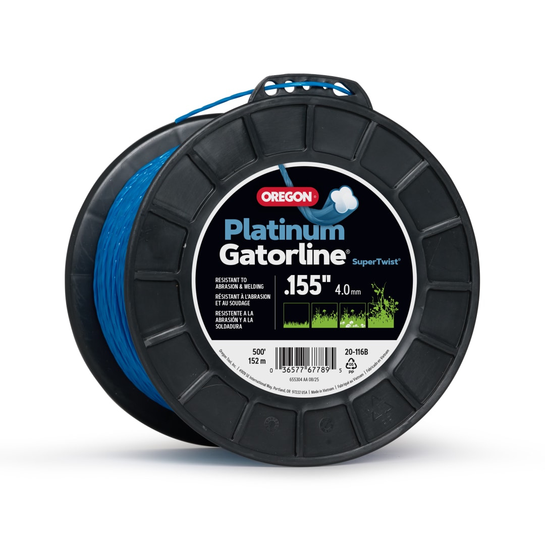 Oregon Platinum Gatorline Twist Trimmer Line, 0.155in, 500ft Spool