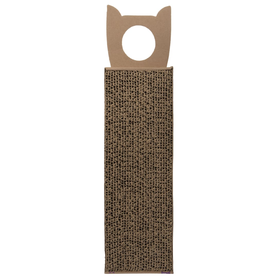SmartyKat Scratch Up Corrugate Hanging Cat Scratch Pad with Catnip Infusion Technology, Reversible for Long-Term Use