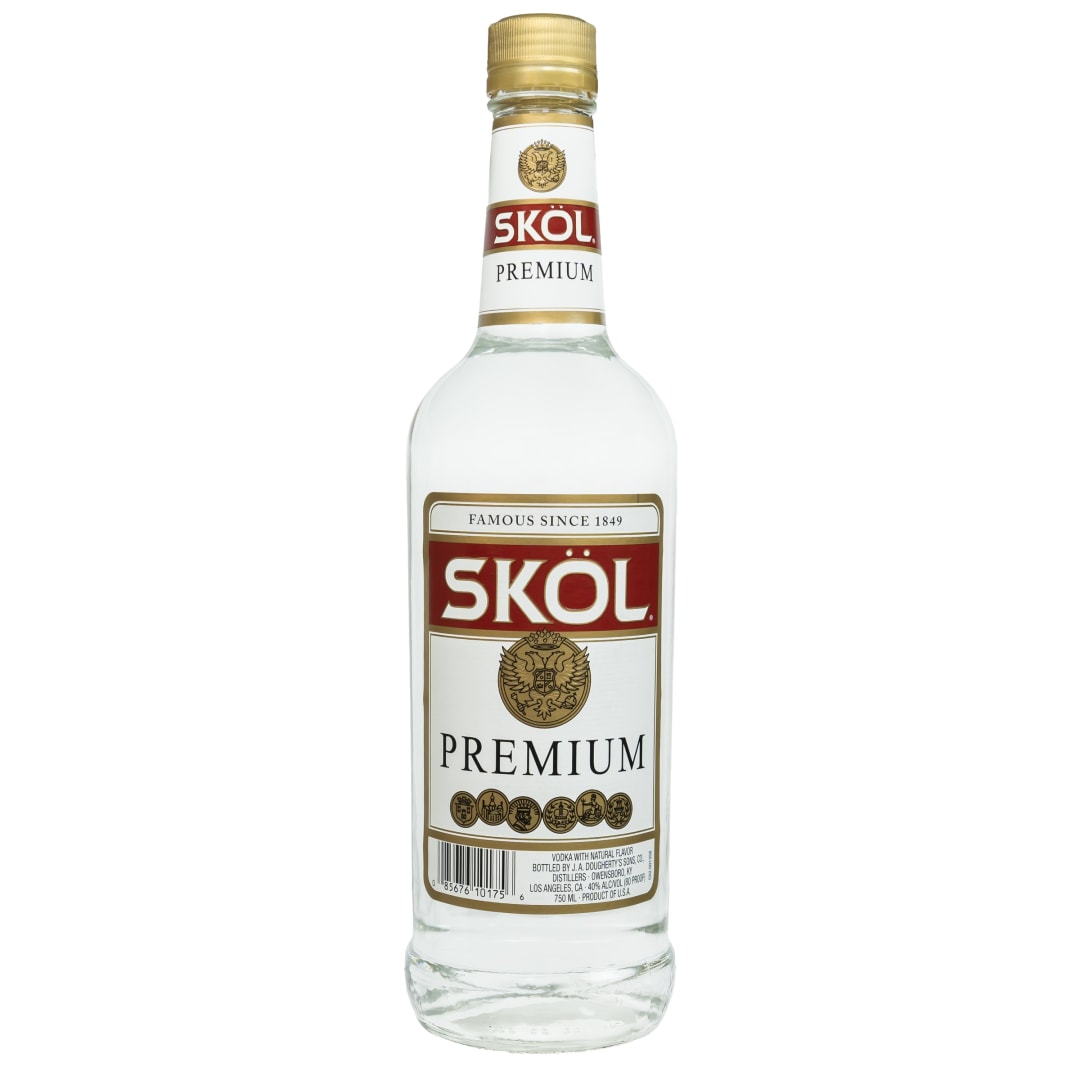 Skol Vodka 750ml 80 Proof