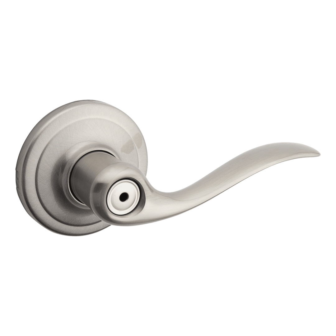 Tustin Bed/Bath Lever in Antique Nickel