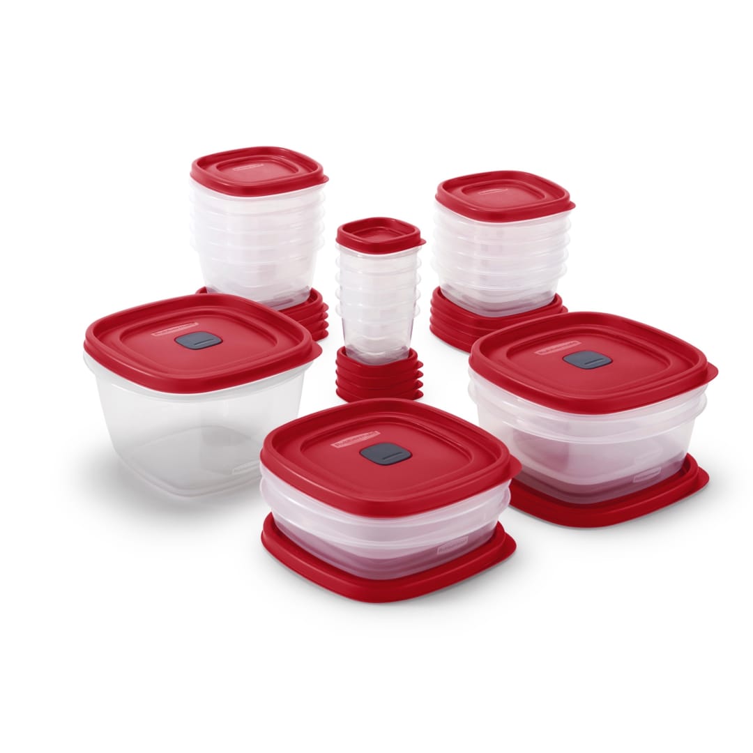 Rubbermaid® Easy Find Vented Lids Food Storage Containers, 40 Piece Set
