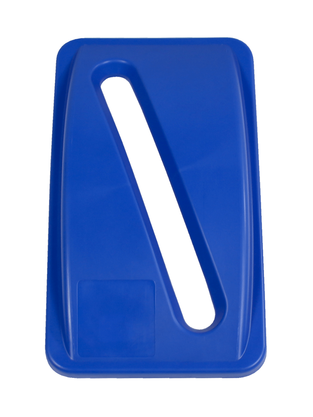  WASTE WATCHER - Single - Lid - Slot - Royal Blue