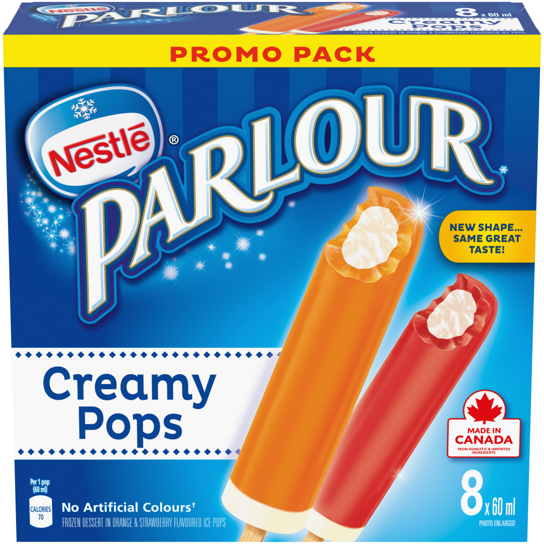 PARLOUR Cream Pops 8(8x60ml) CA