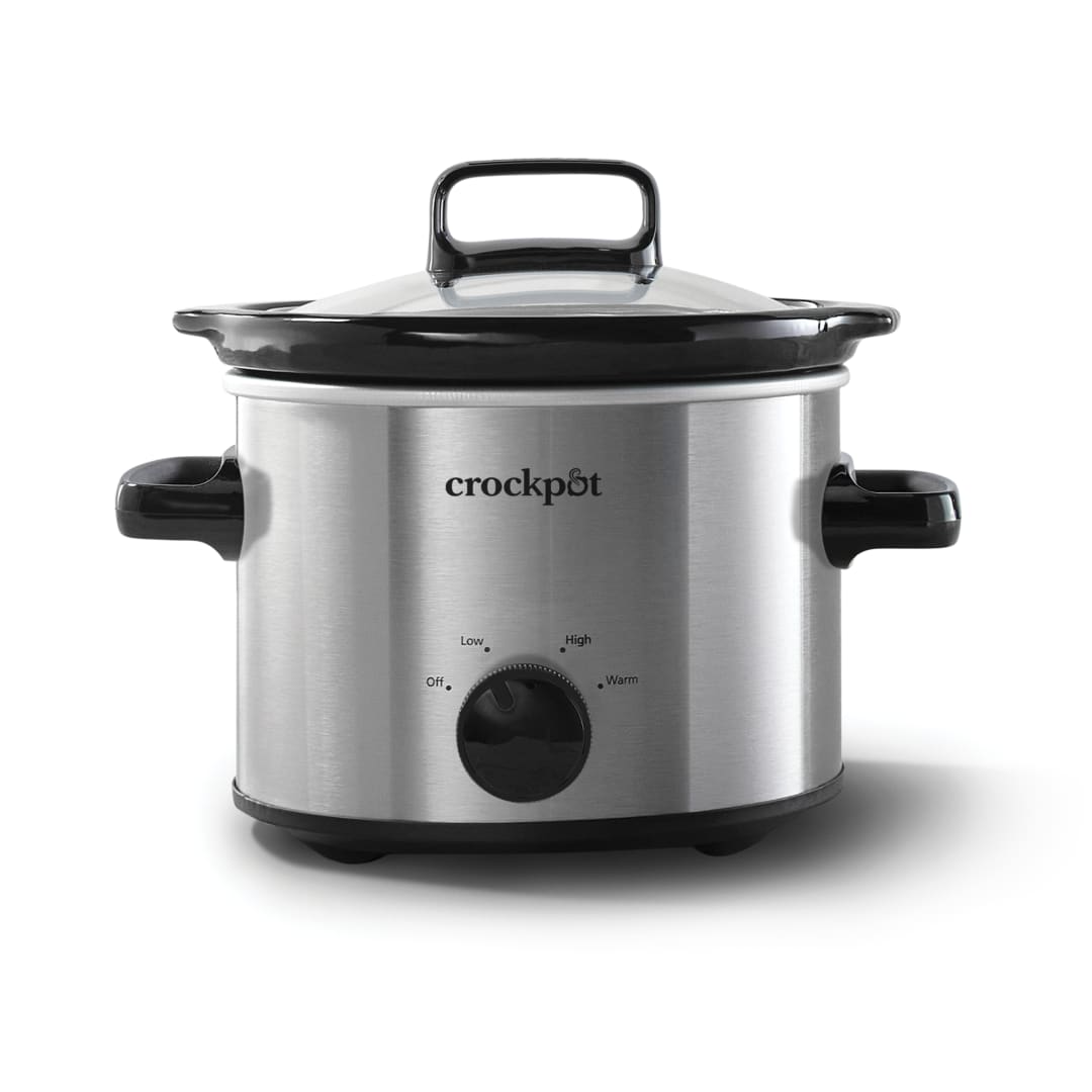 Crockpot® 2-Quart Classic Slow Cooker, Small Slow Cooker, Stainless Steel