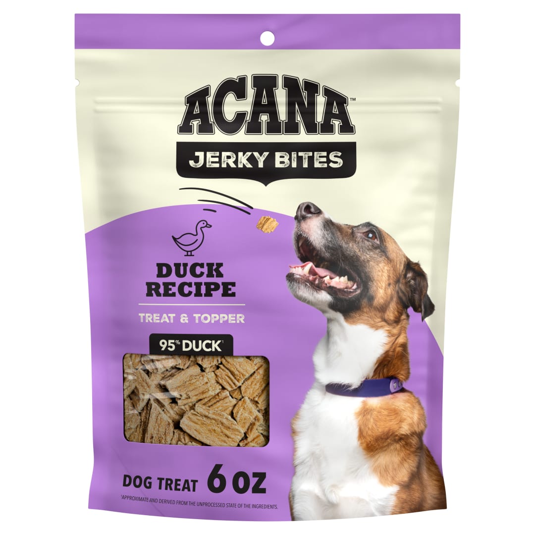 ACANA Jerky Bites Dog Treats Duck Recipe