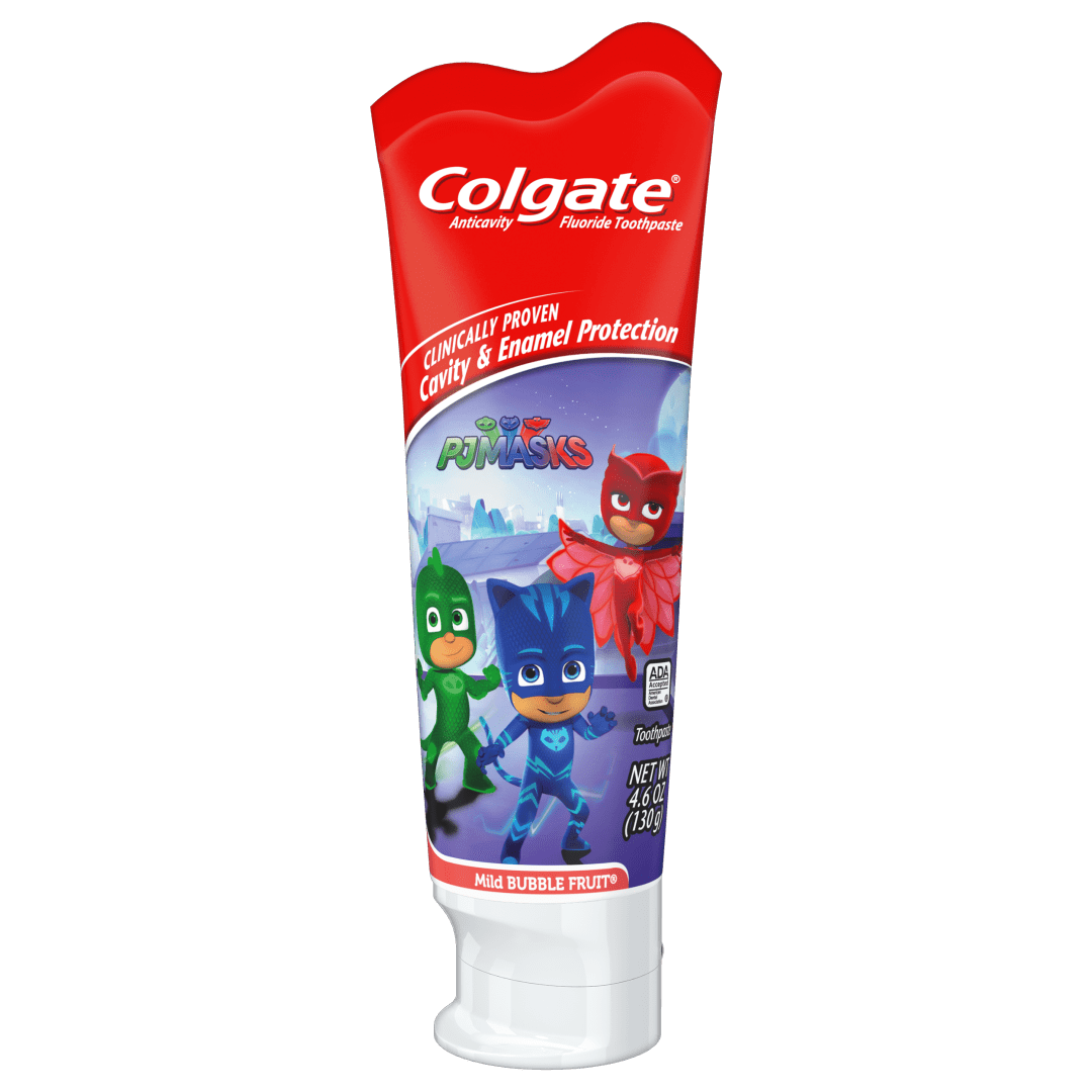 Colgate Kids Fluoride Toothpaste, PJ Masks - 4.6 Ounce, 12 Pack