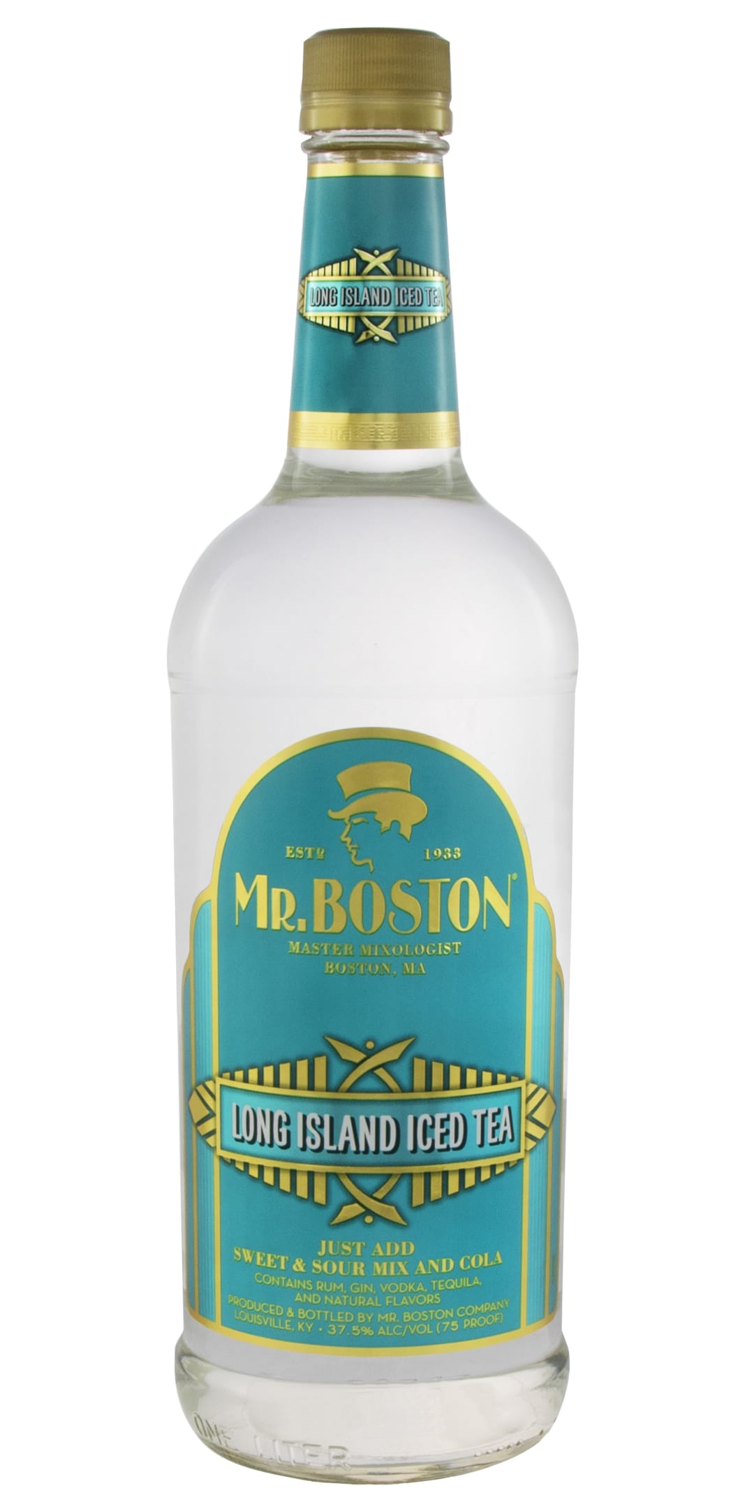 Mr. Boston Long Island Iced Cocktail 1l 75 Proof