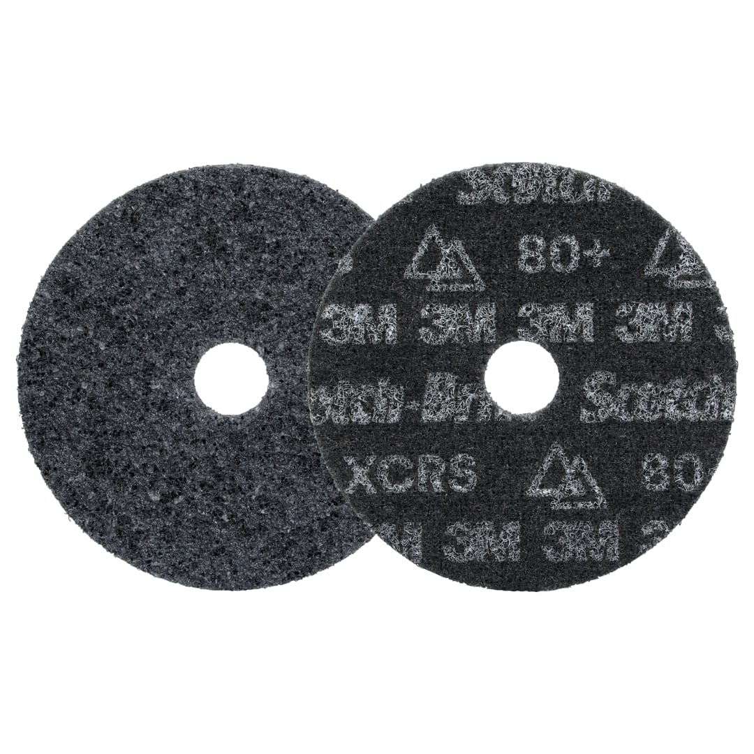 Scotch-Brite™ Hassas Ağır Hizmet Tipi Yüzey Hazırlama Diski, HD-DH, Extra Coarse 80+, 127 mm x 22.23 mm, 50 ea/Case