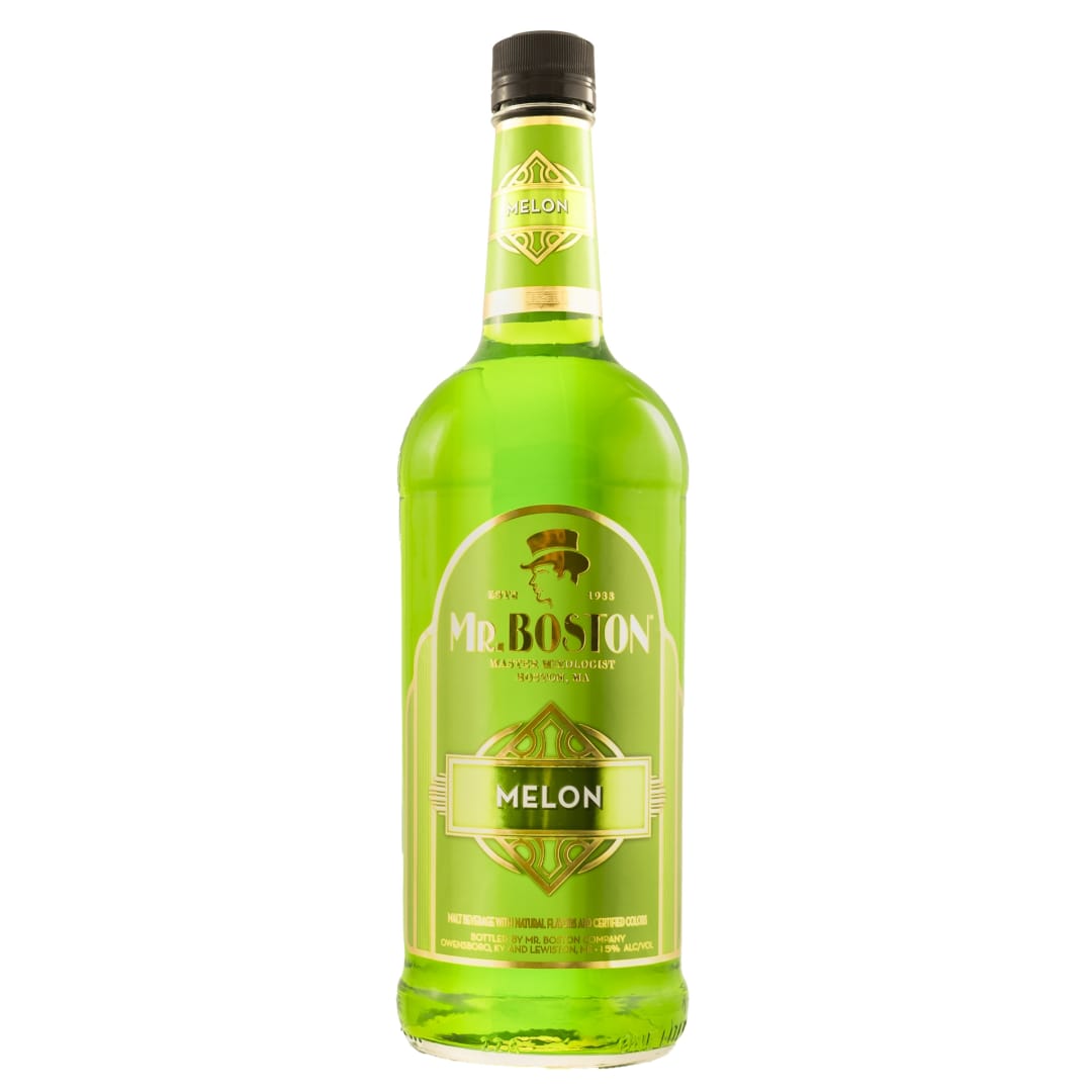Mr. Boston Melon Liqueur 1l 30 Proof