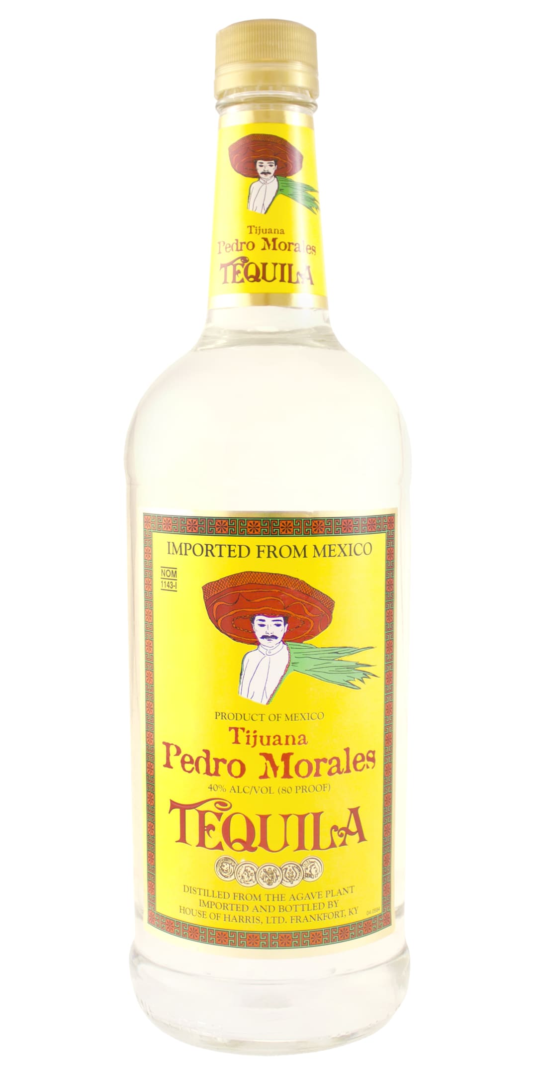 Pedro Morales Silver Tequila 1l 80 Proof