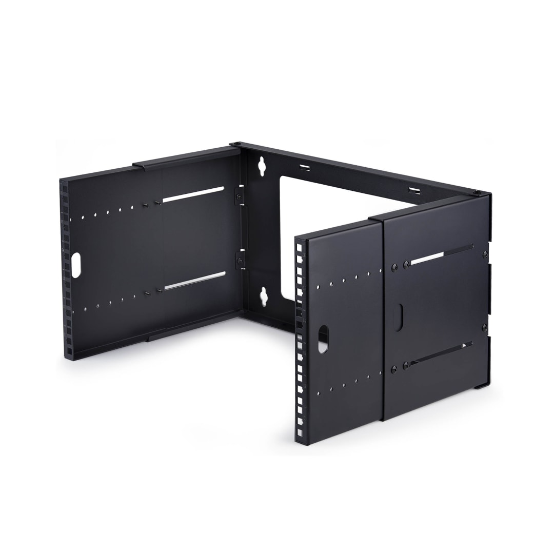 6U Wallmount Bracket Depth Adj max 14 88lb 40kg Wt Cap