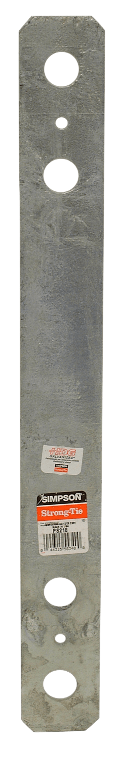 Simpson Strong-Tie PS218 PS 2 in. x 18 in. Hot-Dip Galvanized Piling Strap (Pack of 500)