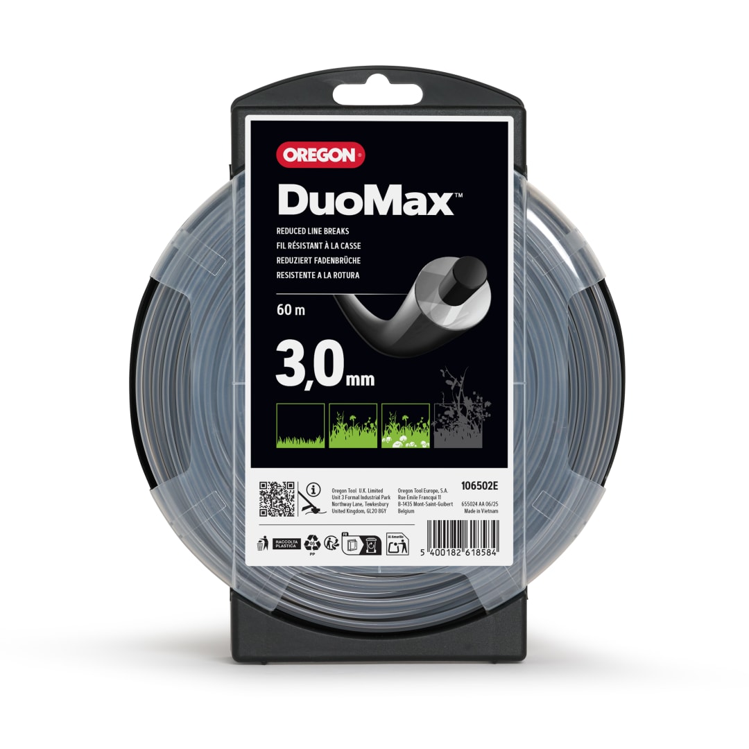 Oregon DuoMax Trimmerline, 3.0mm, 60m Donut