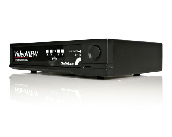 4 Port VGA Video Splitter