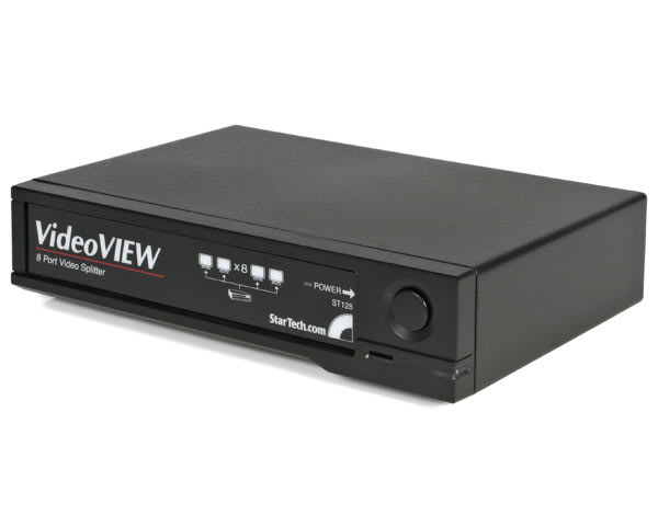 8 Port VGA Video Splitter