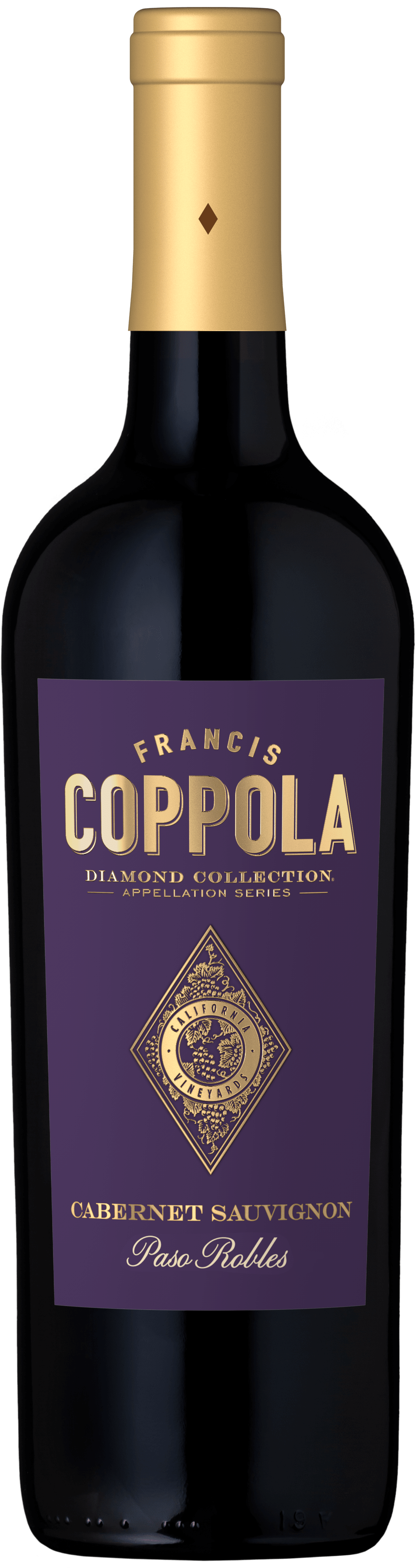 Coppola Diamond Appellation Series, Cabernet Sauvignon, Paso Robles California, Red Wine, 750ml