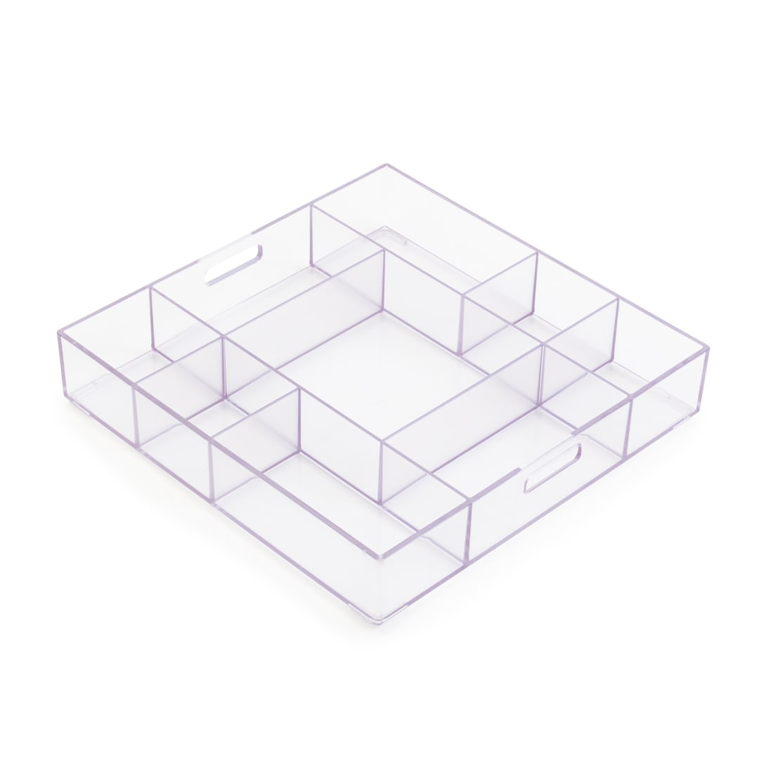 Loose Parts Stackable Tray - Clear