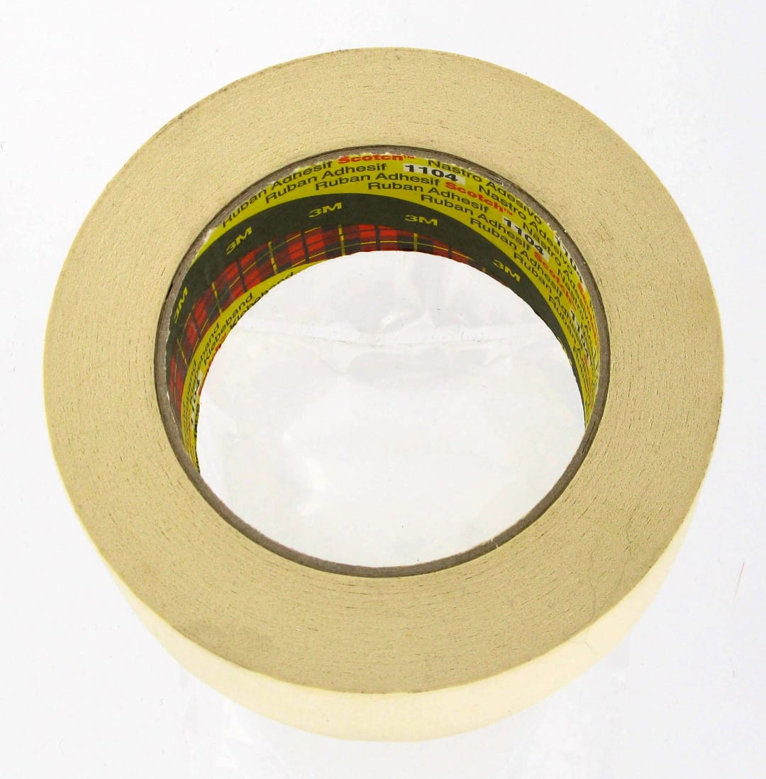 Scotch® Low Adhesion Masking Tape 1104, Beige, 1500 mm x 50 m