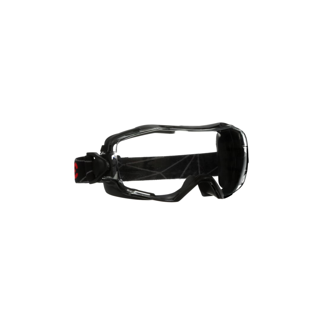 3M™ GoggleGear™ 6000 İş Güvenliği Koruyucu Gözlükler, Siyah Kaplama, Scotchgard™ Buğu Önleyici / Çizilmeye Dayanıklı Kaplama (K ve N), Şeffaf Lens, GG6001SGAF-BLK-EU, 10/Kutu