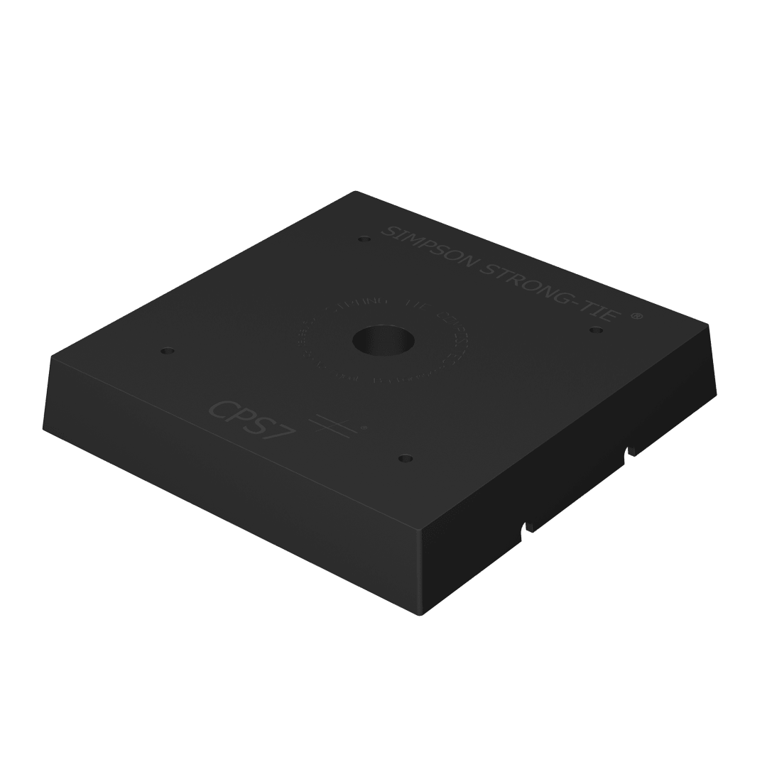 Simpson Strong-Tie CPS7 CPS Composite Plastic Standoff for 8x8