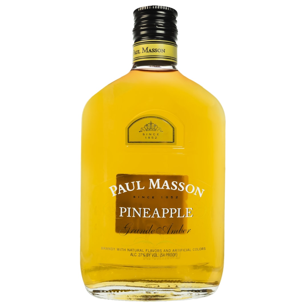 Paul Masson Pineapple Brandy 375ml 54 Proof