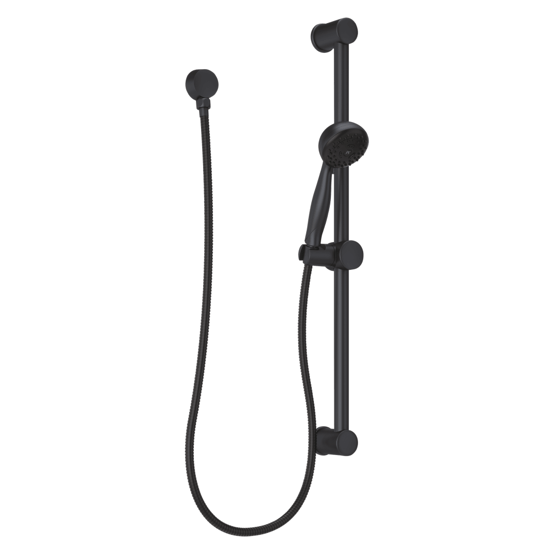 Pfister Wall Mount Slide Bar Handshower in Matte Black