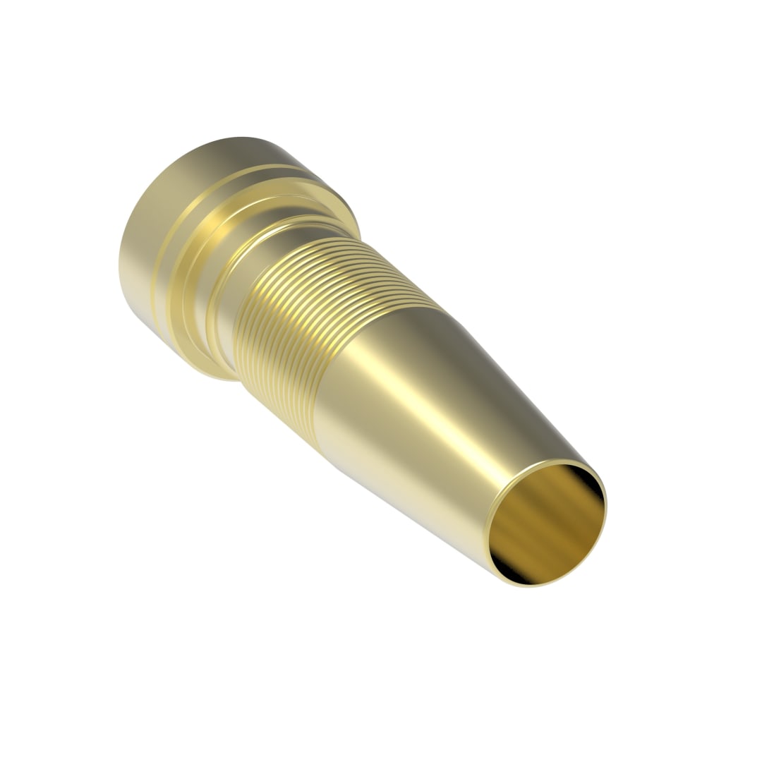 -5 REUSABLE NIPPLE BRASS 100R5