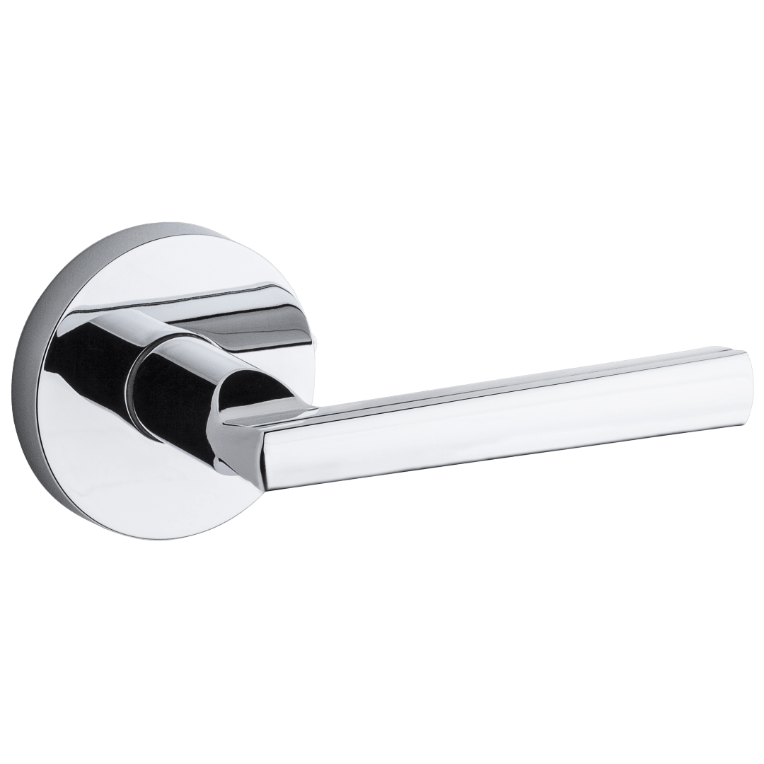 Montreal Round Hall/Closet Lever in Polished Chrome