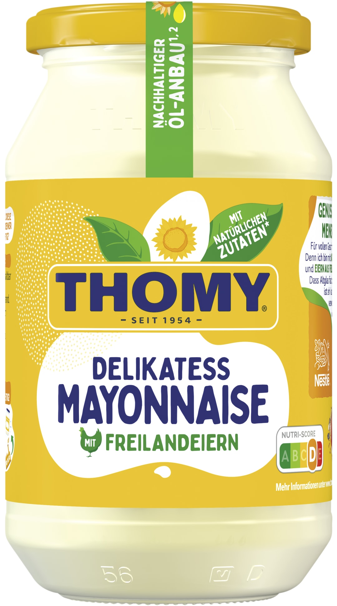 THOMY Delikatess Mayonnaise 500ml Glas