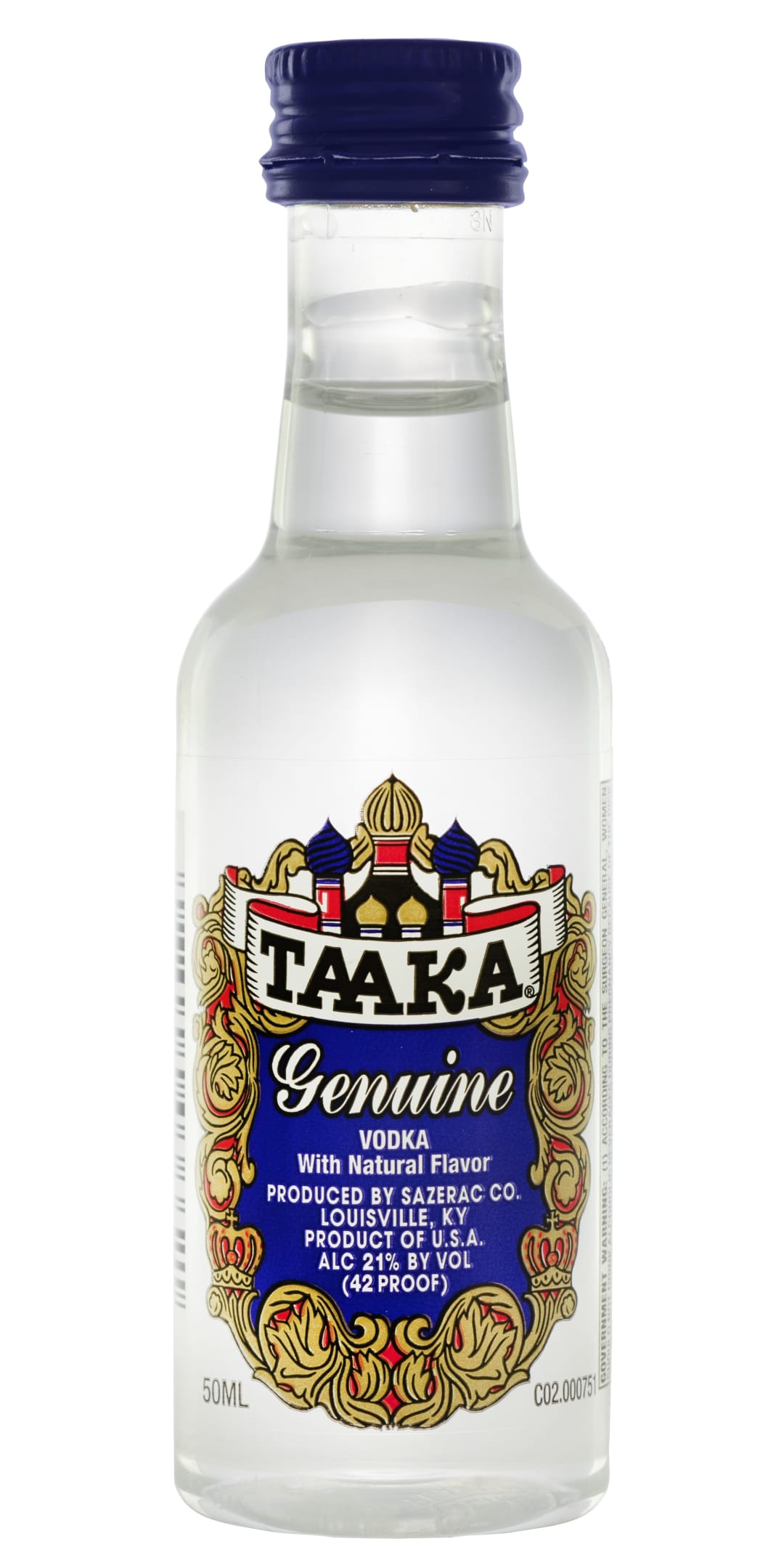 Taaka Vodka 50ml 42 Proof
