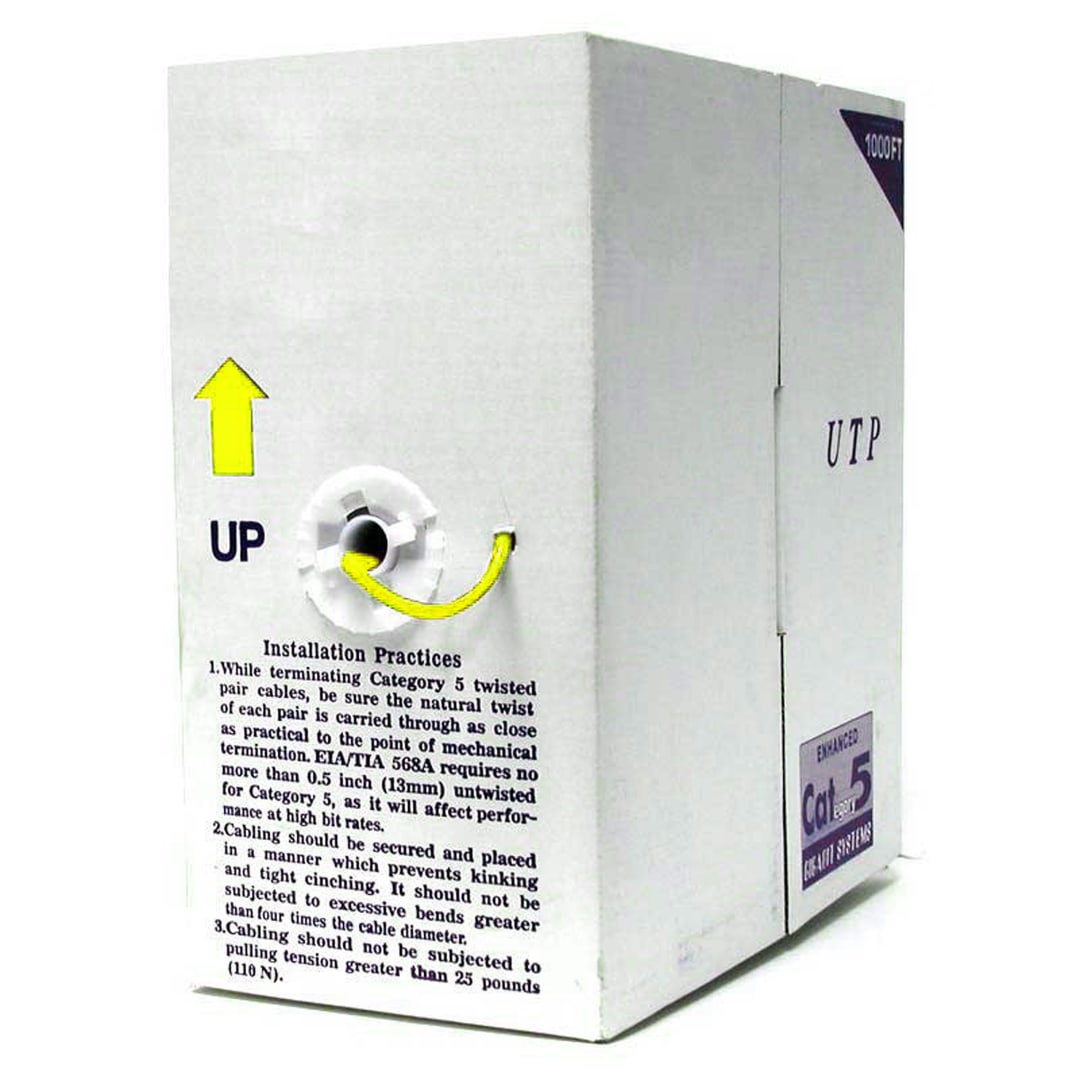 Sold by the Foot Cat 5e Stranded UTP Patch Cable