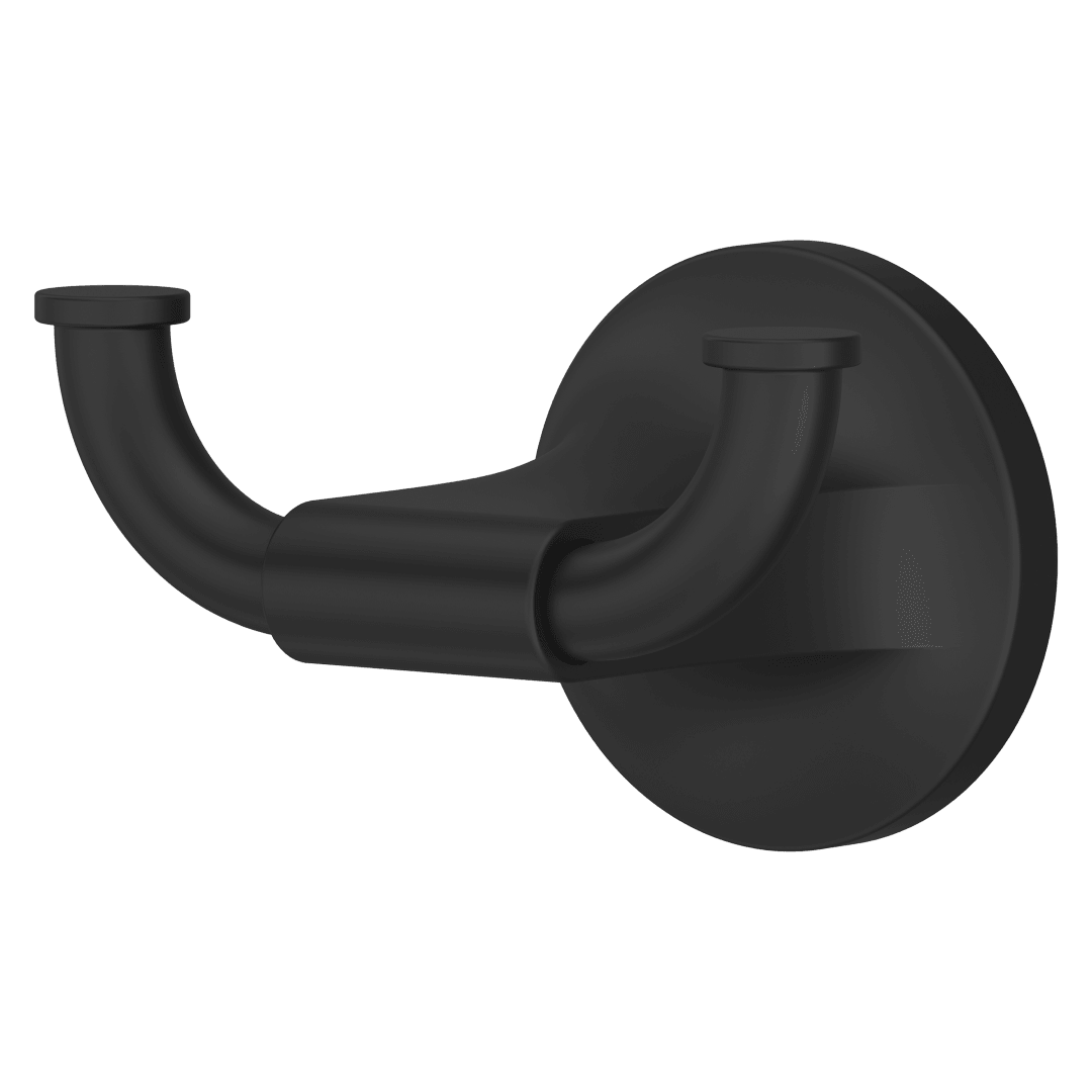 Pfirst Modern Robe Hook in Matte Black