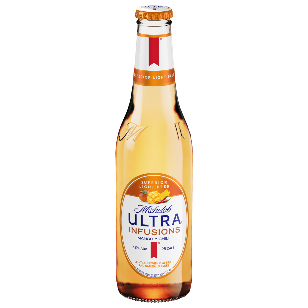 Michelob ULTRA Infusions Mango y Chile Beer 12 fl oz Bottle