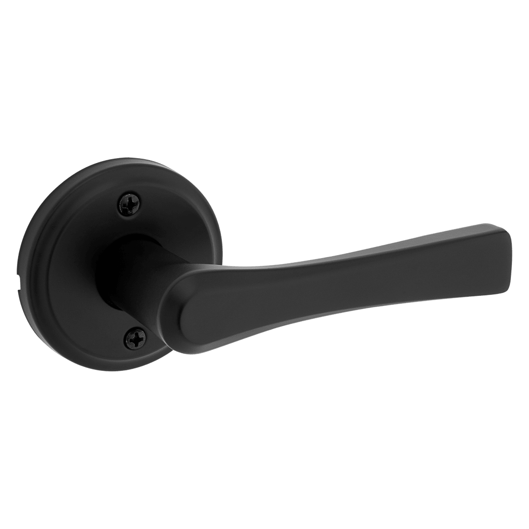 Katella Half - Dummy Door Lever in Matte Black