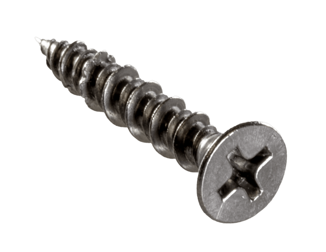 Simpson Strong-Tie T08J100FXM Marine Screw, Flat Head — #8 x 1 in. #2 Phillips Drive, Type 316 (1000-Qty)