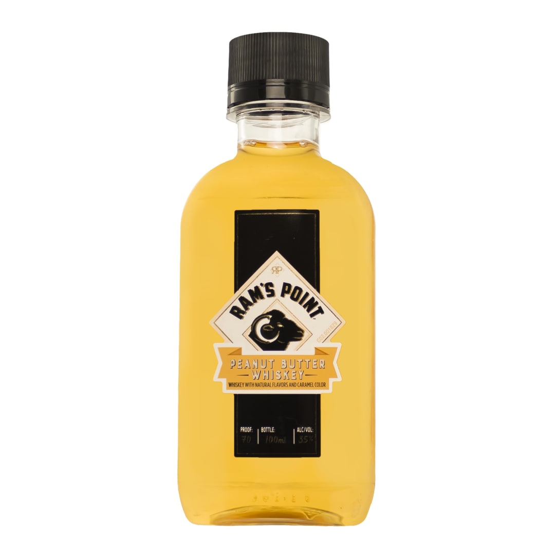 Ram's Point Peanut Butter Whiskey 100ml 70 proof