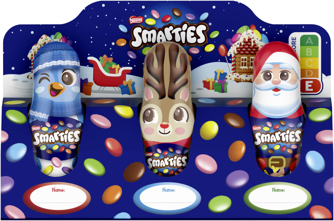 NESTLE SMARTIES Mini-Weihnachtsfiguren (3x18,7g) Weihnachten