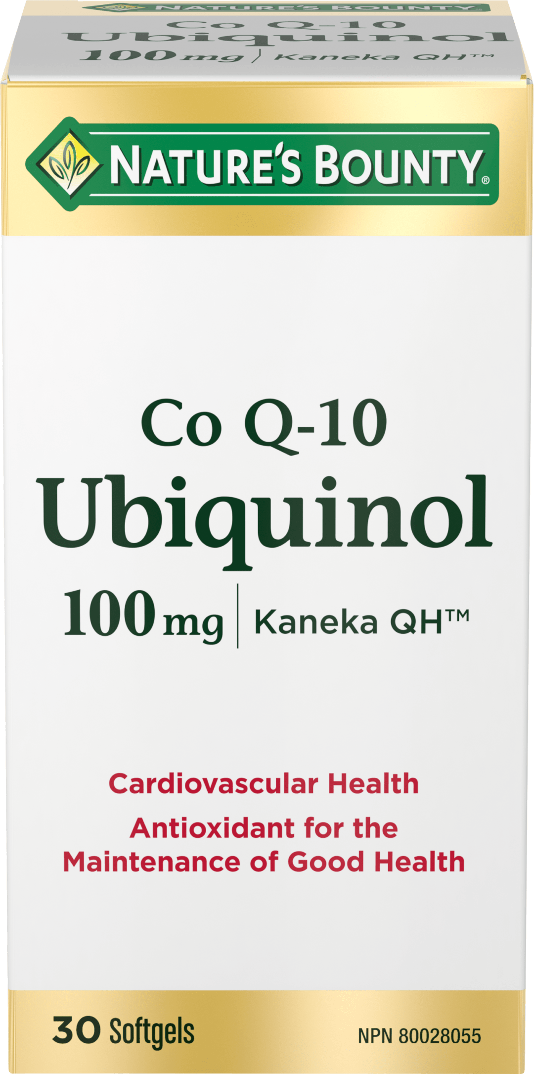 NBTY Ubiquinol 100mg 24x30 SGL CA